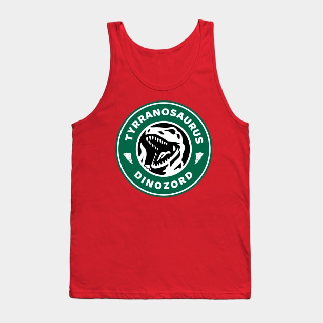 T-rex Dinozord Tank Top by Son Dela Cruz